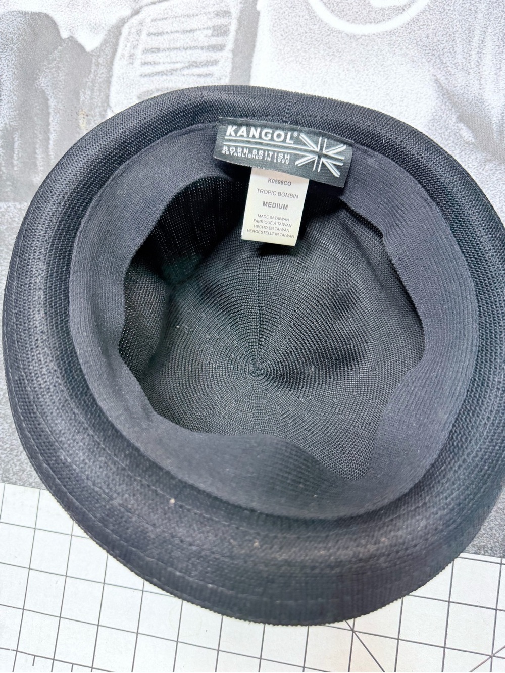 Kangol Tropic Bombin Sz Medium Breathable Weave Hat - Picture 5 of 6